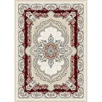 Ковер OSCAR 60*110 прям. - F060A WHITE/RED