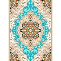 Ковер "OSCAR" 160*230 овал. - Q027A BEIGE/DROSE