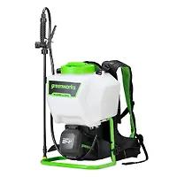 Опрыскиватель аккумуляторный Greenworks G24BPSII, с 1хАКБ 2 Ач и ЗУ