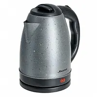 Чайник Аксинья КС-1008, нержавеющая сталь, 1,8 л, 1500 Вт, серый