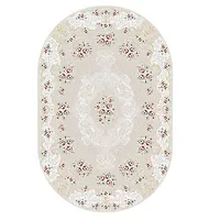 Ковер "ANGEL" 160*230 овал. - Q010A CREAM/CREAM