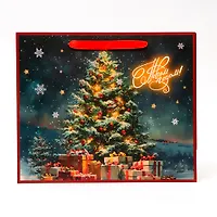 Пакет бумажный, "Ёлка", 31 х 26 х 11 см арт.10612705 г.Екатеринбург