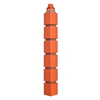 Наружный угол кирпич клинкерный МАЛЫЙ (красный) 0,46 x 0.048 м "АЛЬТА-ПРОФИЛЬ"