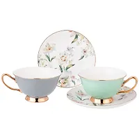 Чайный набор lefard "Four seasons" на 2 пер. 4 пр. 200 мл 275-1292