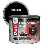 Эмаль термостойкая "DALI" 0,4л. Черный (80206)
