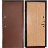 Дверь металлическая 60М (1020 5586) МДФ Ель карпатская 970 R