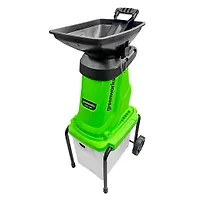 Измельчитель садовый электрический Greenworks GW-2800SD, 220 В, 2800 Вт с контейнером