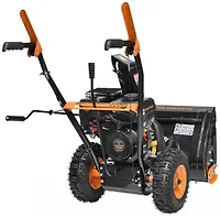 Снегоуборочник бенз. CARVER STG 756 (7.0HP, 56x43, 5F/2R, колеса 13", до12m)