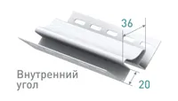 Внутренний угол Ю-Пласт Клинкер Балтик холодный цемент 3,05 м