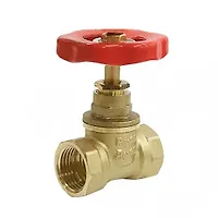 Клапан запорный латунный 3/4" (52 шт) СТМ