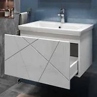 Тумба Vigo Geometry 700-0-1 подвесная, белый (под умывальник Como-70)