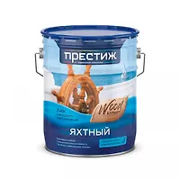 Лак яхтный Престиж матовый бесцветный 5 л
