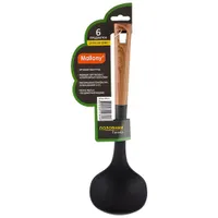 Половник из нейлона, серия Foresta, с пластм ручкой/дизайн под дерево, 32*9,5 см, тм Mallony арт.006