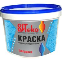 Краска Фасадная супербелая 2,5 кг.  ВАК-25 ВИТеко "ЦАРИЦЫНСКИЕ КРАСКИ"