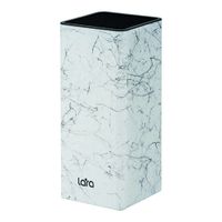LR05-106 LARA <White> Подставка для ножей универсальная <квадрат> слоты