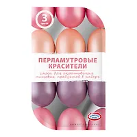 Смеси д/окраш.пищ.прод. "Красители Перламутровые" роз, персик арт.hk60543