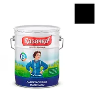 Краска МА-15 черная 20 кг. "КАЗАЧКА"
