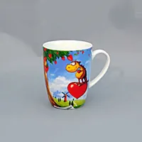 Кружка бочка 12oz 340 мл, дракончик (48) B023-A05337