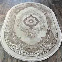 Ковер AMIRAL (Турция) 2,0х4,0 овал 23419 770-BEIGE