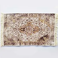 Коврик для ванной комнаты Kilim Gold 80х150 см 70134 кремовый-бежевый
