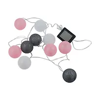 Садовая гирлянда на солнечной батарее «Клубки» USL-S-230/PM1800 COTTON BALLS-1 UL-00011593