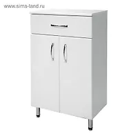 Комод напольный Спектр 45 1 ящик, белый