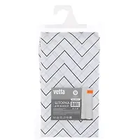 Шторка для ванной тм VETTA Рондо, полиэстер 90гр., 180x180 см 461-655