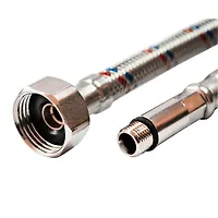 Гибкая подводка для смесителей Valfex М10 х 1/2"150 см с полимерным покрытием (25)