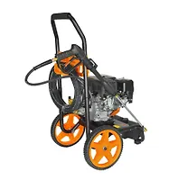 Мойка в/давл. бензо CARVER CW-5200G PRO (7лс, 210 бар,10 л/мин, латунь, самовсас, фрезы 4шт, колеса)