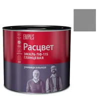 Эмаль "Расцвет" "Универсальная" серая 1,9 кг. (7521)