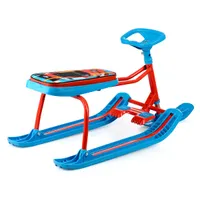 Снегокат Игрушка "Тимка спорт 1+" ТС1+/SC "Nika kids sportcar" (красный каркас)