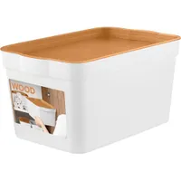 Ящик для хранения Keeplex Wood 2,3л 21,1х14,1х11см KL3501