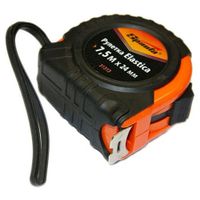 Рулетка Elastica, 7,5 м х 24мм, обрезин.корпус SPARTA 31313