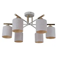 ESCADA Потолочный светильник Escada 1124/6P E27*40W French gold/White