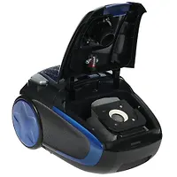 Пылесос DELTA LUX DL-0848 черный с синим: 2200Вт, мешок для сбора пыли, мощн.всасывания 400Вт