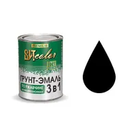 Грунт-эмаль по ржавчине ВИТ color (черная 1,8 кг  "ЦАРИЦЫНСКИЕ КРАСКИ")