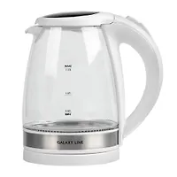 Galaxy LINE GL 0560 БЕЛЫЙ (6шт) Чайник электрический 2200Вт, объем 1,7 л, скрытый нагревательный эле