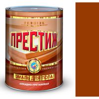 Эмаль для пола Б\СОХН. (Красно-коричн. 1,9 кг) "ПРЕСТИЖ"