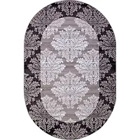 Ковер "SILVER" 100*200 овал. - d213 GRAY