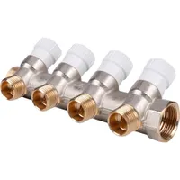 SMB 6851 341204 STOUT Коллектор распределительный 3/4 , 4 отвода 1/2