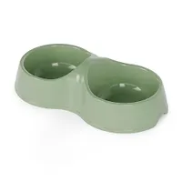Миска ALTA Юта Альтернатива для кошек 0,2л двойная (уп.34) М9049