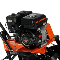 Мотокультиватор CARVER T-650R (6,5 л.с., реверс, цепной ред., шир. 30-55-85см.)