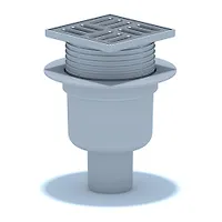 Трап пластиковый линейный 650х62 . выпуск 40, с решёткой    ТL1165G