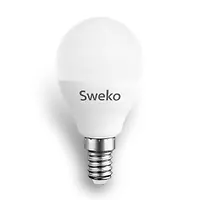 Светодиодная лампа Sweko 42 серия 42LED-G45-10W-230-3000K-E14 (38737)