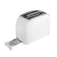 Тостер Centek CT-1420 (белый) 750 Вт, 7 уровней мощности, теплоизолированный корпус, функция отмены