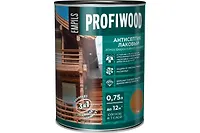 Антисептик лаковый атмосферостойкий алкидный PROFIWOOD тик (0,7кг.) (0797)