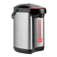 Термопот Centek CT-0081 Black (черн.) 4л, 750Вт, 3 способа подачи воды, корпус из нерж.стали