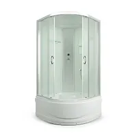 Душевая кабина (80*80*215)  ER3508ТP -C3-RUS с крышей высок. поддон матовое стекло
