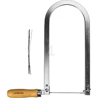 Лобзик ручной хромированный STAYER COBRA, 130x250 mm, 1530-25_z02