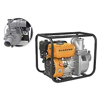 Мотопомпа Carver CGP 6080 (4-х тактн., 5,2 кВт/7,0 л.с., вх/вых.- 3''/80 мм)
